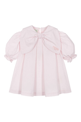 Kids Cotton Bow Dress
