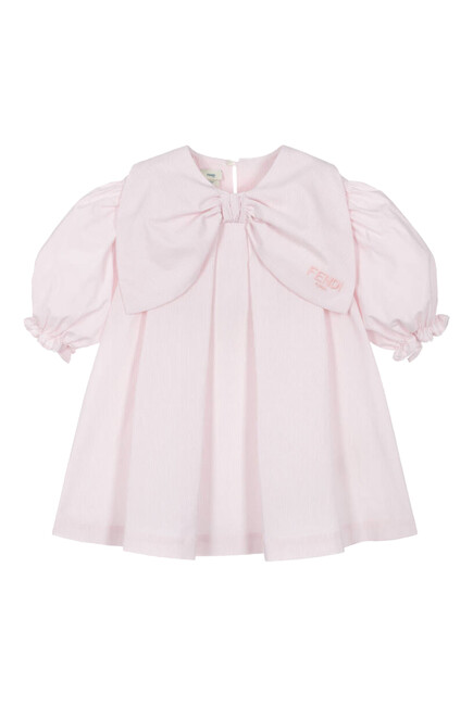 Kids Cotton Bow Dress