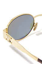 Triomphe Oval Sunglasses