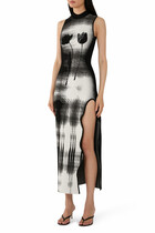Yuki UV Reactive Wavy Asymmetric Dress