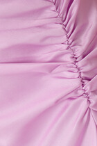Joanna Satin Midi Dress
