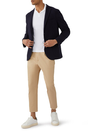 Zanone Long-Sleeve Polo Shirt