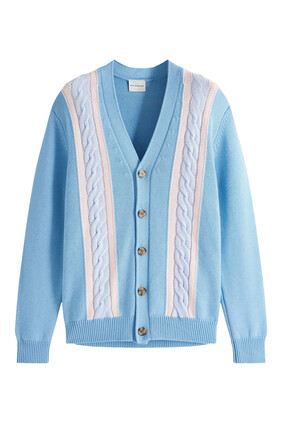Le Cardigan Torsadé
