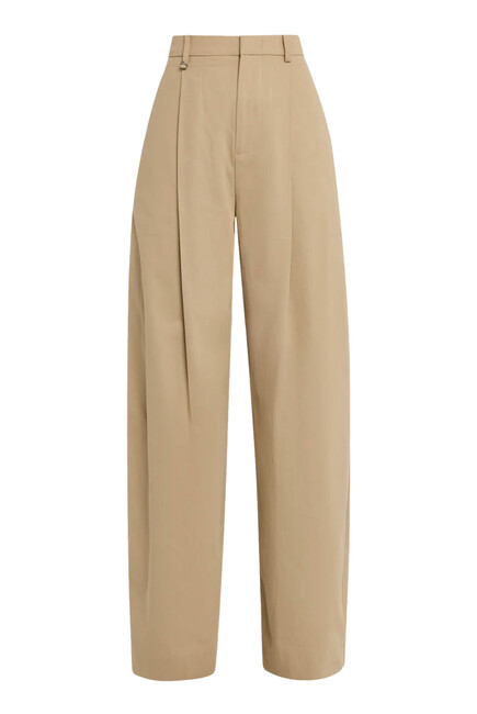 Italian Cotton Pleated Trouser 