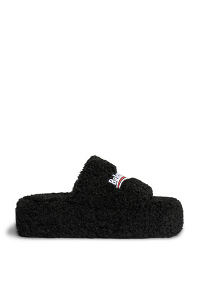 Political Campaign Shearling Slides