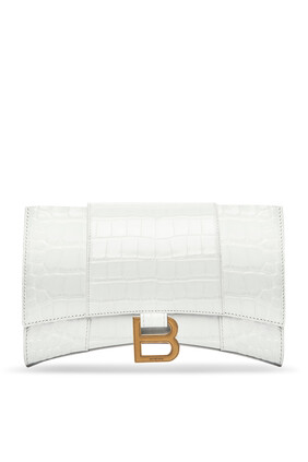Hour Glass Wallet Chain Bag