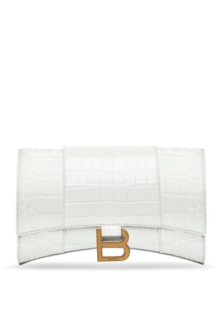 Hour Glass Wallet Chain Bag
