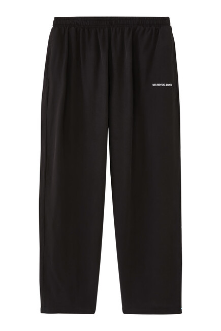 Sandwash Cupro Wide Leg Trousers