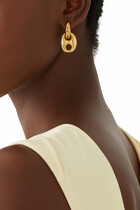 Mix & Match Earrings, 24k Gold-Plated Brass & Pearls