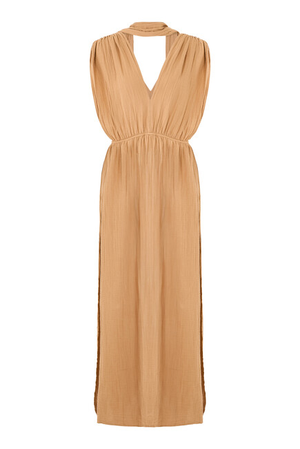 V-Neck Maxi Dress