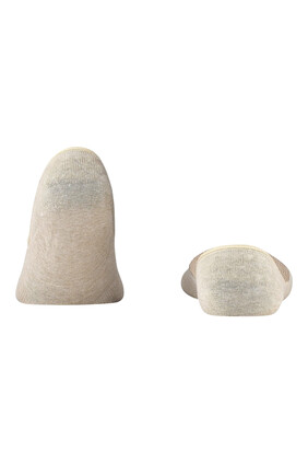  Step Medium Cut Box Invisible Socks 