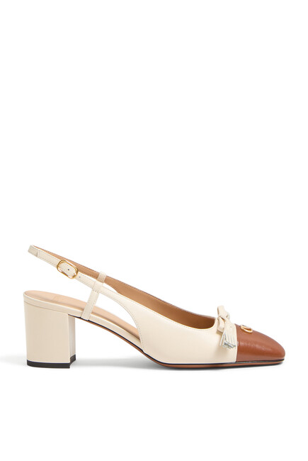 Valet Du Roi Kidskin 60 Slingback Pumps