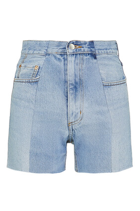 The Twin Denim Shorts