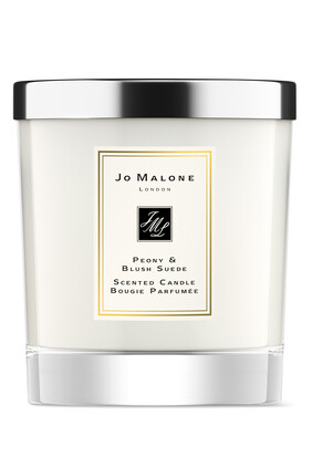 Peony & Blush Suede Scented Candle