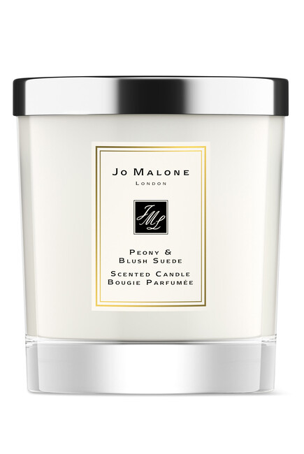 Peony & Blush Suede Scented Candle
