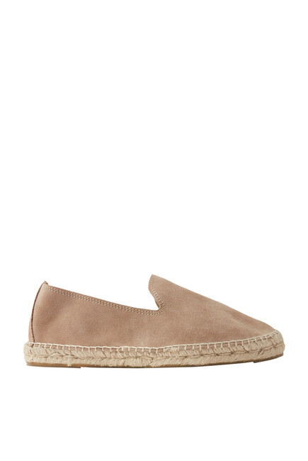 Espadrille Suede Loafers