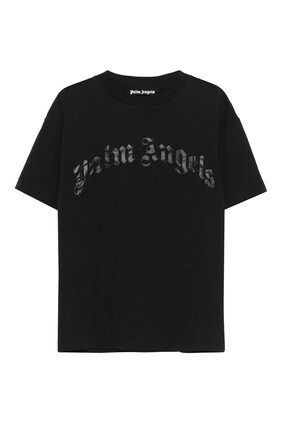 Curved Logo T-Shirt