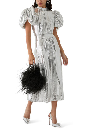 Sequin Maxi Dress