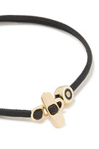 Opus Metric Rope Bracelet, 14K Gold Vermeil & Sapphire