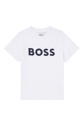 Logo Print Cotton T-Shirt