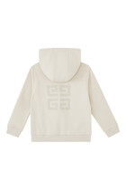 Kids Logo Hooded Cardigan