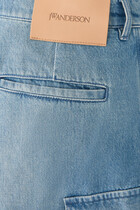 Denim Cargo Shorts