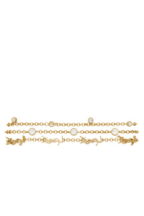 Cassandre Crystal Multi-Chain Bracelet
