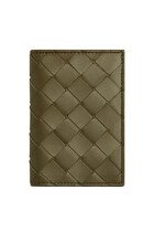 Intrecciato Flap Card Case