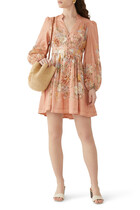 Tallow Plunge Mini Dress