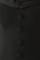 The Ultimate Muse Bow Midi Dress