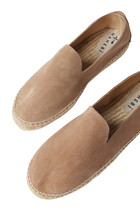 Espadrille Suede Loafers