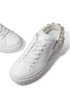 Diamond Maxi Pearl Slip On Sneakers