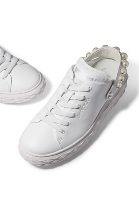 Diamond Maxi Pearl Slip On Sneakers
