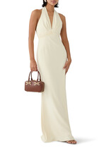 The Ultimate Muse Tie Neck Maxi Dress