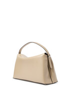  T-Lock Leather Top Handle Bag