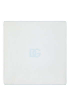 Kids DG Logo Print Jersey Blanket 