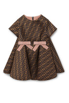 Neoprene Monogram Dress