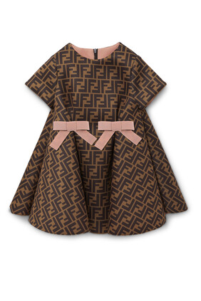 Neoprene Monogram Dress