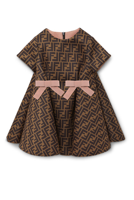 Neoprene Monogram Dress