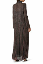  Partialized Sequinned Knit Dress 