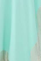 Asymmetric Embroidered Kaftan