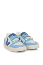 Kids V-10 Leather Sneakers