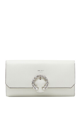 Buckled Wallet With Chain