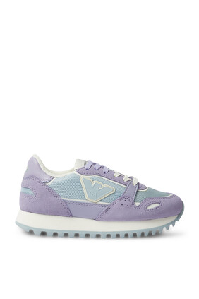 Kids Eagle Logo Sneakers