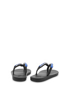 Saionara Crystals Thong Flats