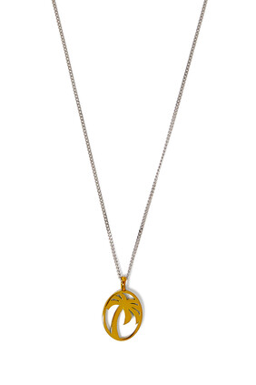 Oval Palm Necklace