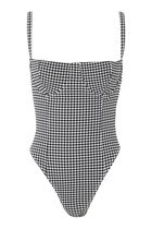 Gingham One-Piece Swimsuit