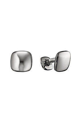 Streamline® Cushion Cufflinks, Sterling Silver