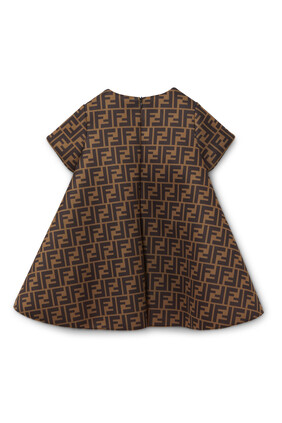 Neoprene Monogram Dress