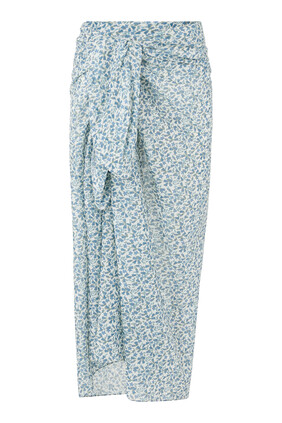 Side-Tie Maxi Length Sarong